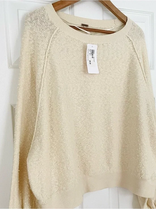 NWT Free People Found My Friend Pullover Sweater Size XS - Picture 5 of 6